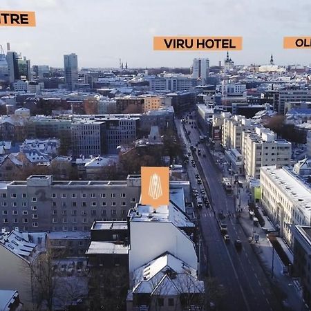 Urban-Glam City Centre Studio With A Gym And Terrace Таллин Экстерьер фото